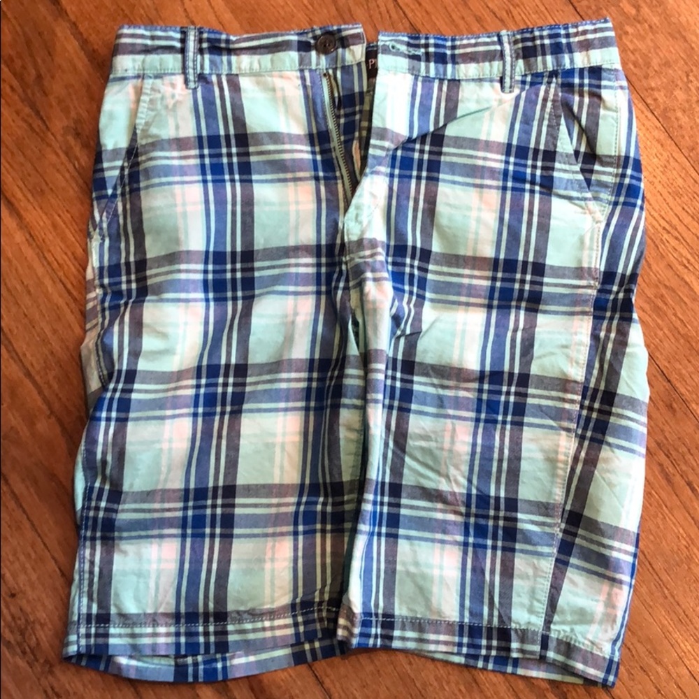Plaid shorts